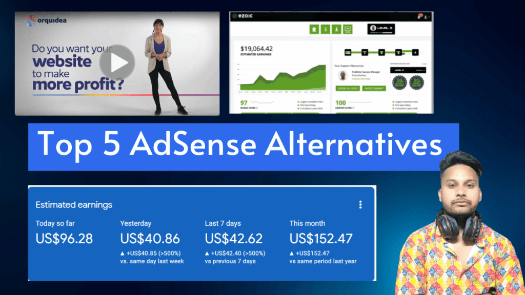 Top 5 AdSense alternatives